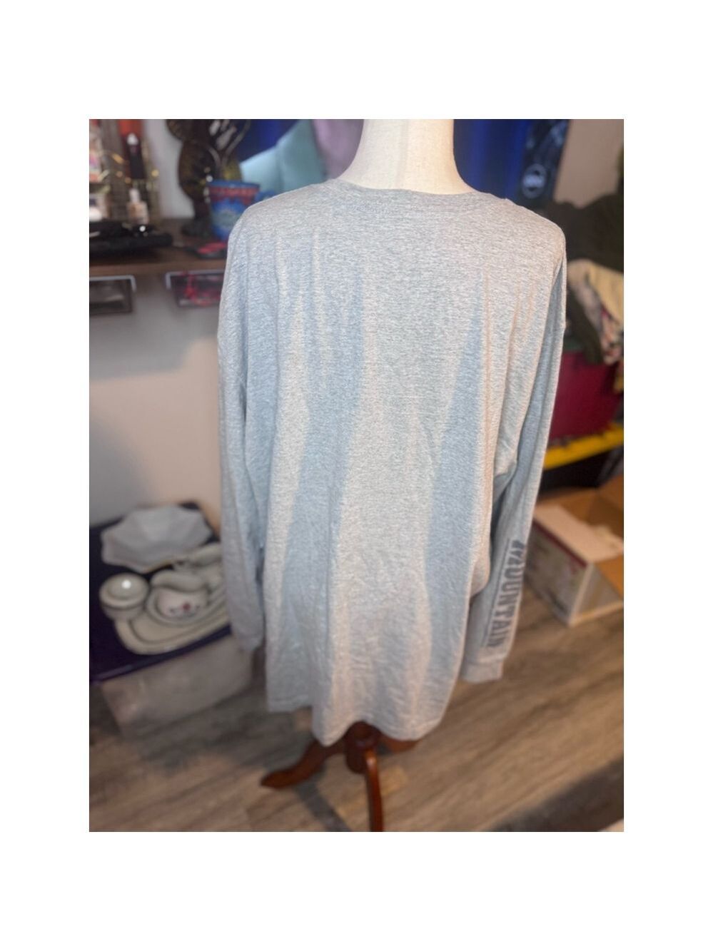 Carhartt long sleeve shirt 2XL gray logo - Picture 6 of 9